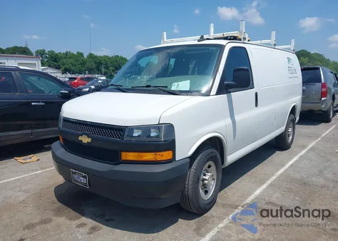 2021 Chevrolet Express Cargo Rwd 2500 Regular Wheelbase Wt из США, поврежденный, VIN 1GCWGAFP2M1209577